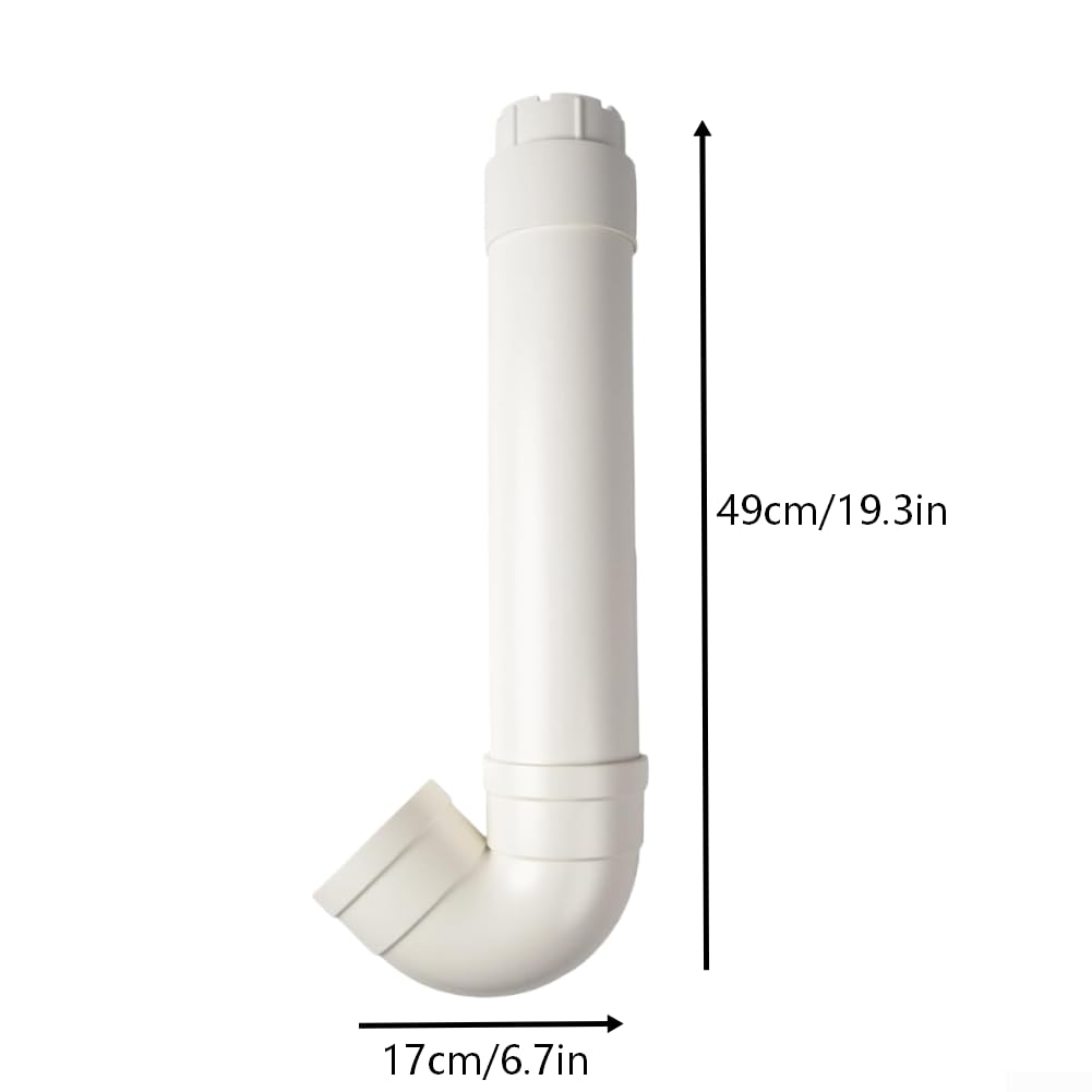 Comedero automático de plagas para pollos, kit de tubos de plástico antiderrames, diseño para gallinas, patos, gansos, tubo de 49 cm (3 juegos)