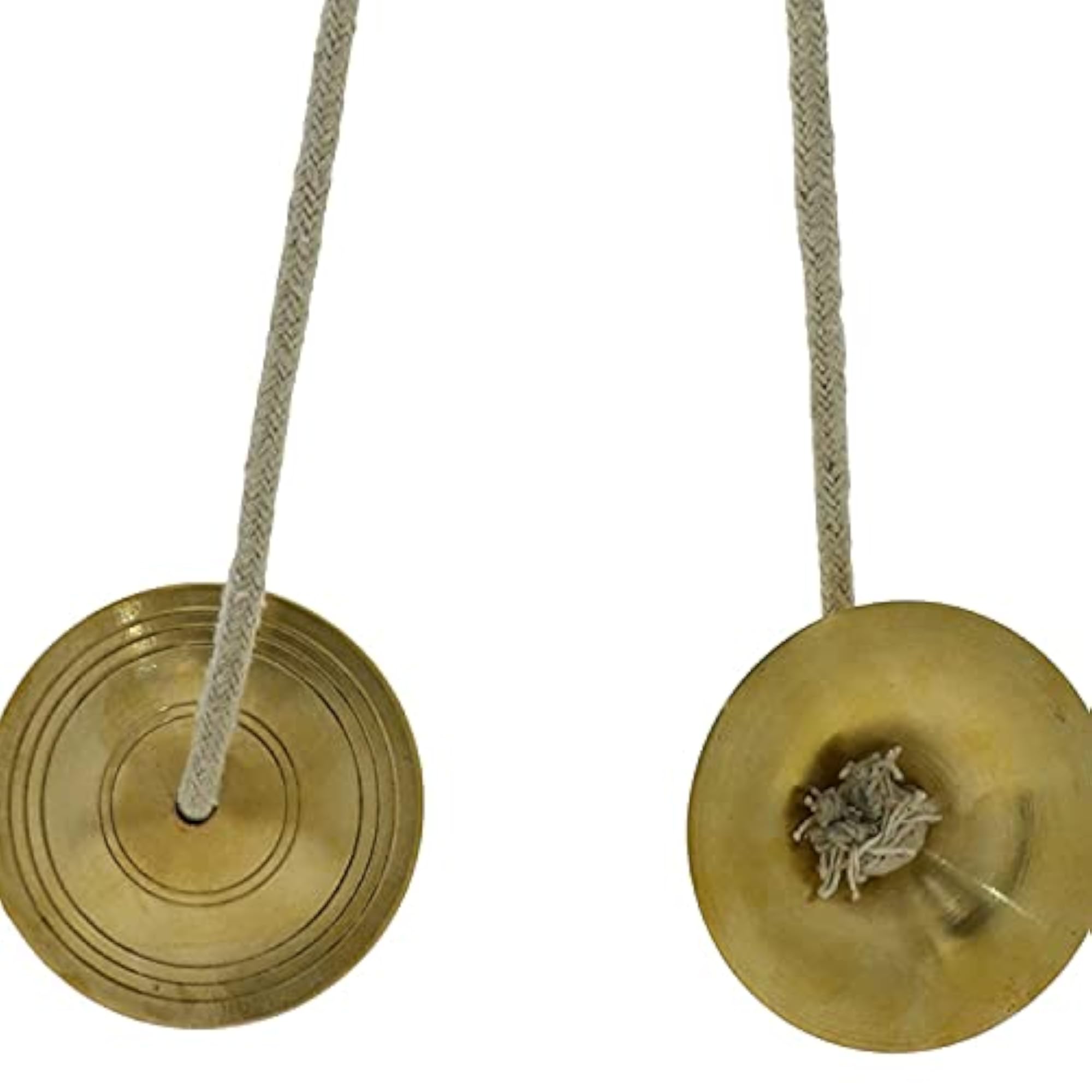 Manjeera Hand Cymbals Pair for Pooja and Worship