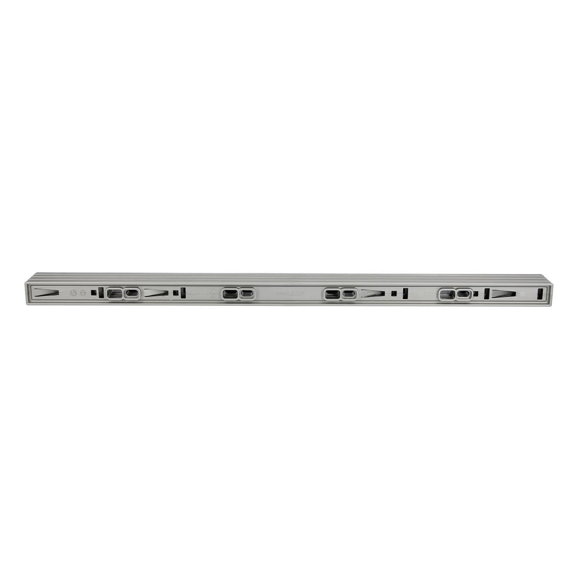 easyPART Kompatibel/Ersatz für BOSCH 00706380 Ausgleichsleiste silbern an Bedienblende für Geschirrspüler
