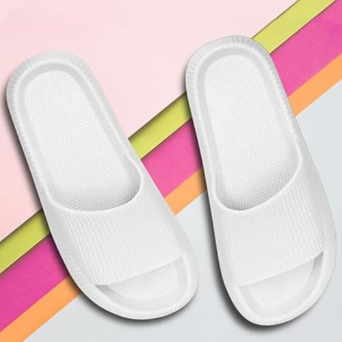 Image of Men Print Slide Flipflop Cloud, Lightweight Slip-On Comfort Slippers, Non-Slip Casual Indoor Outdoor pack of 1