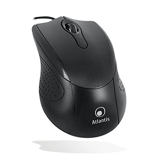Atlantis Optinet PS2 Mouse Ottico, 3 Tasti e Scroll [Italia]