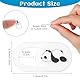 AOZUO 8 Stück Webcam Abdeckung, 0,4mm Ultra Dünn Laptop Kamera Abdeckung Kamera Abdeckung Handy Laptop Camera Cover Kamera ultradünne Abdeckung für Laptop PC Computer(Weiß)