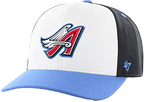 '47 Forty Seven Brand Los Angeles Angels Cooperstown Logo MVP DP Curved Visor