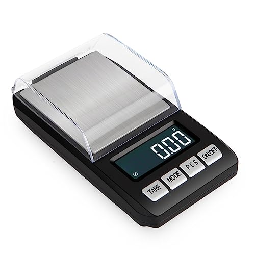 Báscula digital portátil alta precisión 0.01g/0.1g miniatura 6