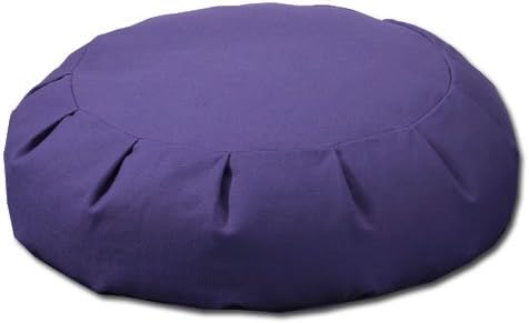 Buckwheat Zafu Round Meditation Yoga Cushion