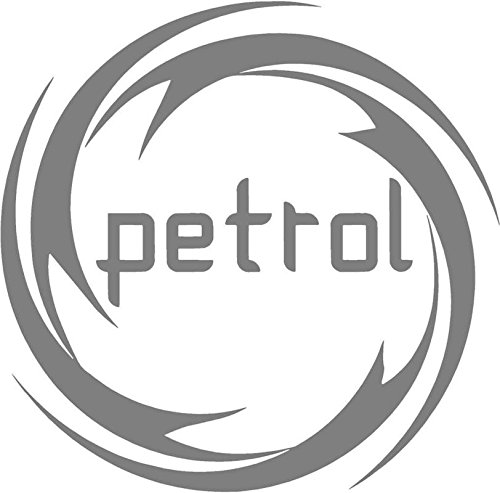 Daily Creation (Discounted Pack of 2) Petrol Sticker Fuel Reminder Decals Size (11.5 cm. X 11.5 cm.)