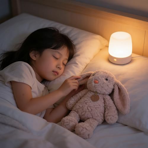 MmotZsb Kuscheltier Hase, Weiches Plüschtier Mit Baby, 35 cm, Ideal Für Kinder Und Geschenke, Hase Kuscheltier Zum Kuscheln Und Spielen