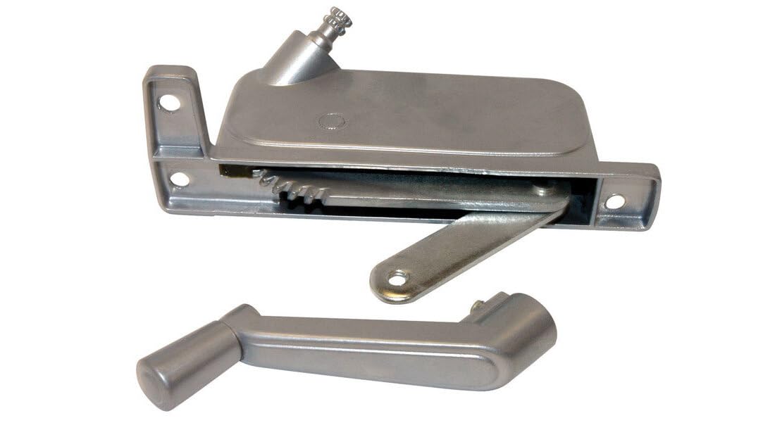 Barton Kramer ventana operador izquierda 5 – 1/4 "plata