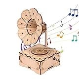 4. Leicht und einfach zu tragen : Diese Musikbox ist nur in Palmengröße,3D-Puzzles bestehen aus zuverlässigem Holz, wodurch sie langlebig, umweltfreundlich und ohne Klebstoff einfach zusammenzubauen sind.
