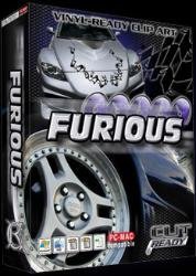 FURIOUS RACING VEHICLE Vector Clipart Vinyl Cutter Slgn Design Artwork-EPS Vector Art Software plotter Clip Art Images