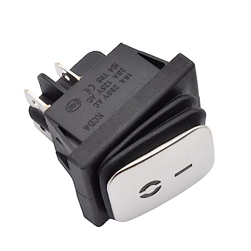 Interrupteur à bascule pour van aménagé et circuits 12V LED bleu 5pcs