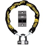 Burg Wachter 1M Sold Secure Lock and Ground Anchor Kit Bike Lock, Black