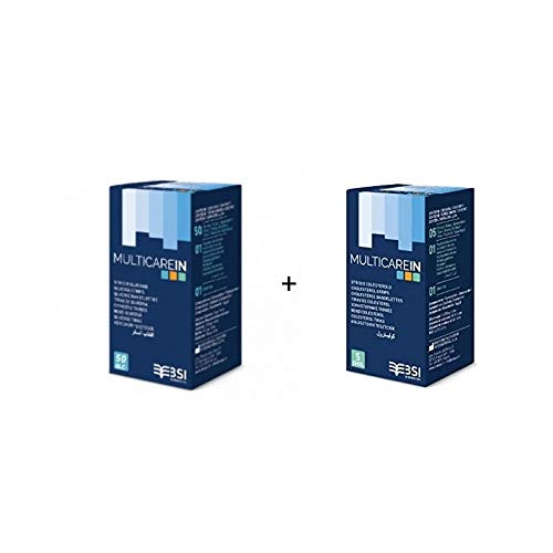 MULTICARE IN - 25 Strisce misurazione glicemia + 25 Strisce misurazione colesterolo