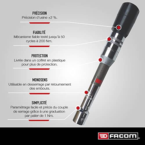 Facom R.304DA clé dynamométrique à déclenchement mécanique fiable - 4