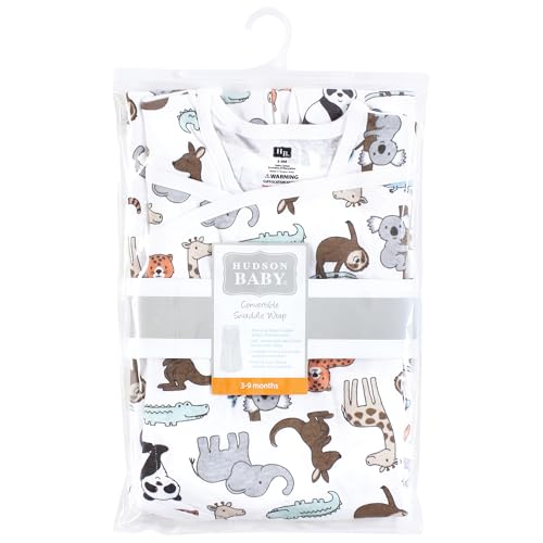 Image of Hudson Baby Baby Convertible Swaddle Sleep Sack