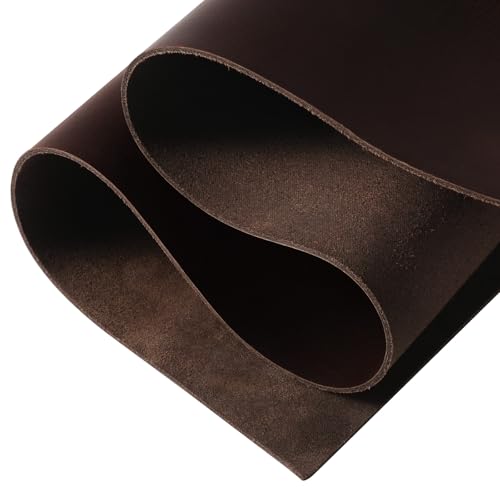 Image of RingSun Genuine Leather Sheets for Leather Craft (2mm), Full Grain Leather for Tooling Craft Sewing(12