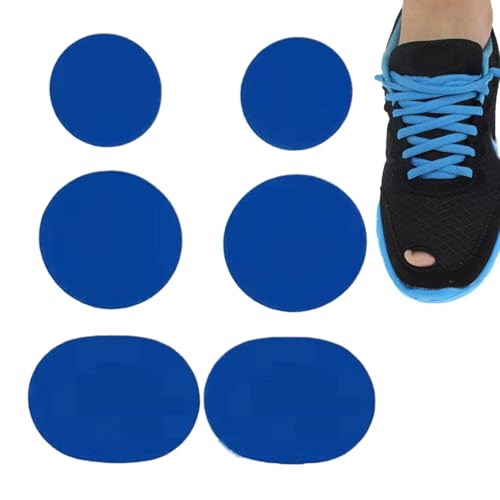 Jlobnyiun Parches de reparación autoadhesivos para agujeros | Parches de reparación autoadhesivos para agujeros | 6 Uds. Parches flexibles para zapatos para disfraces Ropa de bebé Chaquetas de baile
