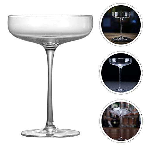 Cabilock Taças de vidro de Manhattan Coupe Coquetel, Taças de cristal Martini, Taças de champanhe, T