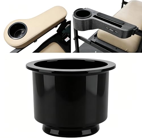 Porte-gobelet pour accoudoir de chariot de golf anti-vibration et stable
