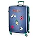 Produktbild Koffer Medium Pepe Jeans Liberty Hartschale, 67 cm, Symbole blau