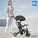 Bebehoo Tricycle Stroller for Toddler,Foldable Baby Tricycle,Kids Balance Bike with Push Handle,Toddlers Stroller Bike with 1 to 5 Years,7-in-1 Push Tricycle Bike for Kids(Gold)