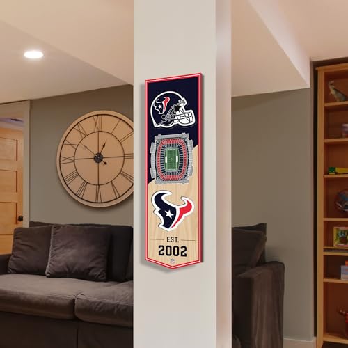 Image of YouTheFan NFL 3D Stadium Banner - 6x19