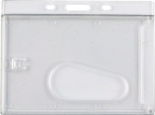 Compartiment Carte d'Identité en PVC Transparent pour Entreprise