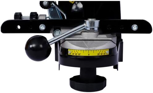 Professional Chainsaw Sharpener - Multi-Angle Adjustable 120-Volt Bench Grinder, Universal Chain Compatibility, Precision Sharpening, for All Chainsaw Chains (Black)