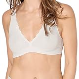 Sloggi Zero Feel Lace Sujetador Estilo Bralette, Blanco (Angora 6308), 75A (Talla del Fabricante: Large) para Mujer