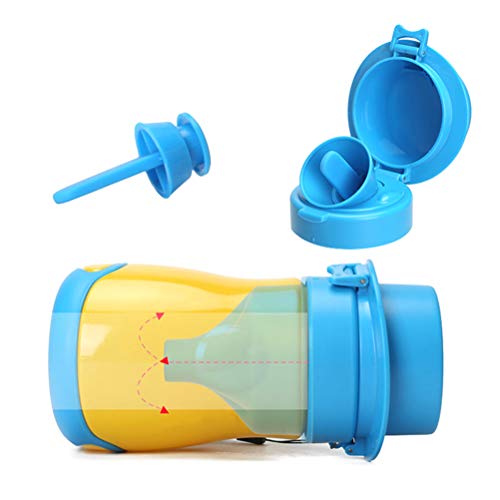 Healifty Emergency ToiletCute garrafa de urinário portátil para crianças pequenas, meninos e criança