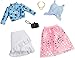 Produktbild Barbie FXJ66 - Fashions Puppenkleidung Sternaufdruck Moden, Puppen Spielzeug ab 3 Jahren, 2er Pack
