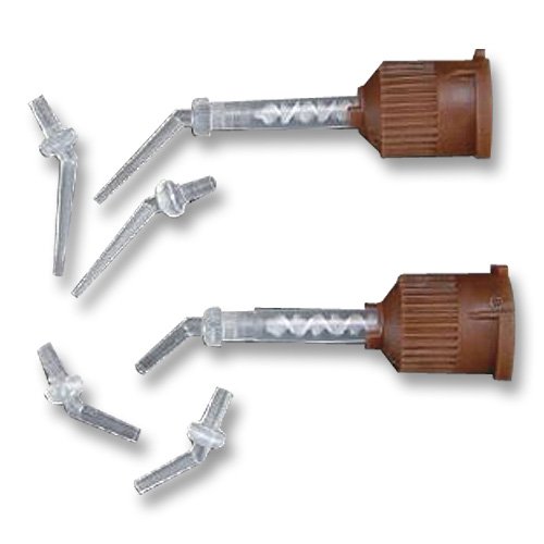 8135AA IT8003 Long Style Intra-Oral Tips for Temporary Cement Clear 100/Pk, Designed for Cement Mixing Tips