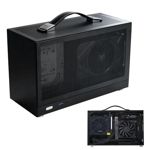 Portable ITX Chassis, Desktop PC Case, PC Chassis, Ultra-Small ITX Computer Case, Compact Desktop Host Case, Students, Individual Home, For Students, Individual