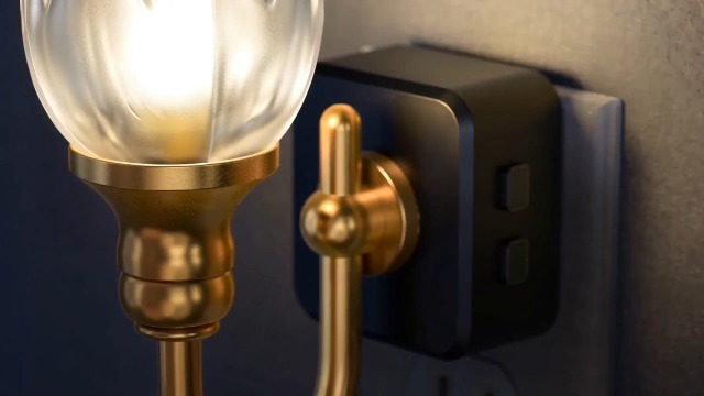 Image of DORESshop Night Light,Tulip Night Lights Plug into Wall 2 Pack