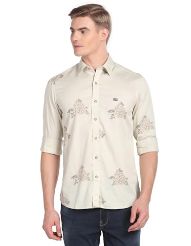 Image of Arrow Men's 100% Cotton Slim Fit Shirt