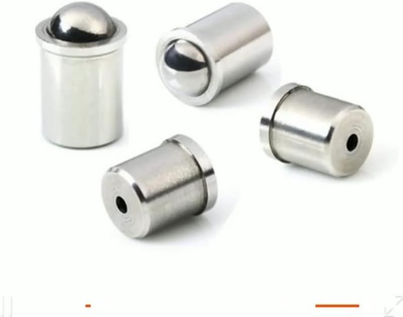 100Pcs/Lot 2mm 3mm 4mm 5mm 6mm 8mm 10mm 304 Stainless Steel Ball Plunger Push Fit Ball Spring Ball Plungers (Size: YXP03 3MM X 4)