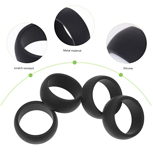 Anillos de Silicona Deportivos para Dedos 4 pcs miniatura 2