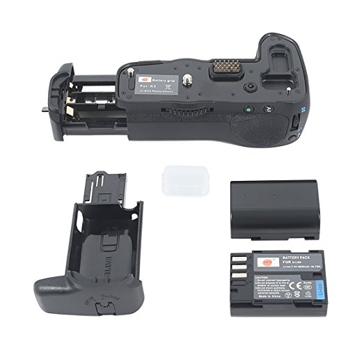 DSTE Pro D BG5   Empuñadura Vertical de batería + 2 D LI90 para cámara Digital Pentax K 3 K3 SLR