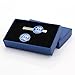 Jw.org Silver Color Necktie Clip and Lapel Pin Gift Set Blue Background