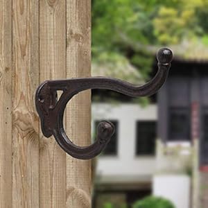 Brasstarcastirondoublewallhookshangersdecorativewallmountedcoathookrusticcastironantiquereplicarustcolorptzy22102 Urban Country Home Decor Brasstar cast iron double wall hookshangers decorative wall mounted coat hook rustic cast iron antique replica rust color ptzy221 02 urban country home decor