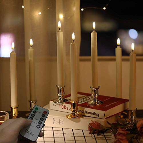 Da By Flameless Candles,3D Window Candles, Led Candles 10Pcs. #TOP2