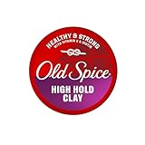 Old Spice High Hold Clay for Men, Healthy & Strong with Vitamin E & Biotin, Men's Hair Styling Clay, High Hold, Matte Finish, 2.22 oz