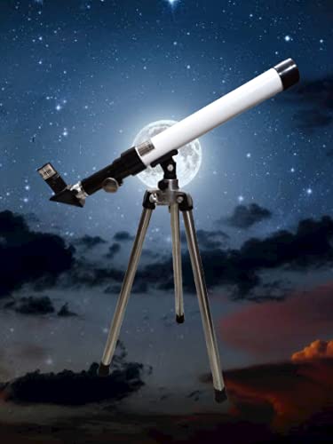 Anand traders astronomical telescope" DWIJ MINI EXPLORER 40" on table top stand for watching craters of moon