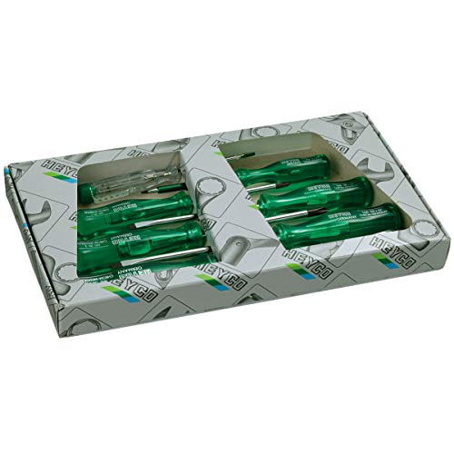 Preisvergleich Produktbild Heyco 1452000080 Schraubendreher-Satz "1452" 7-teilig