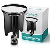 Engelbach® Waschbeckenstöpsel 40mm Universal - wackelfrei, rostfrei & langlebig - Abflussstopfen, Stöpsel für Waschbecken & Bidets mit höhenverstellbarer Schraube