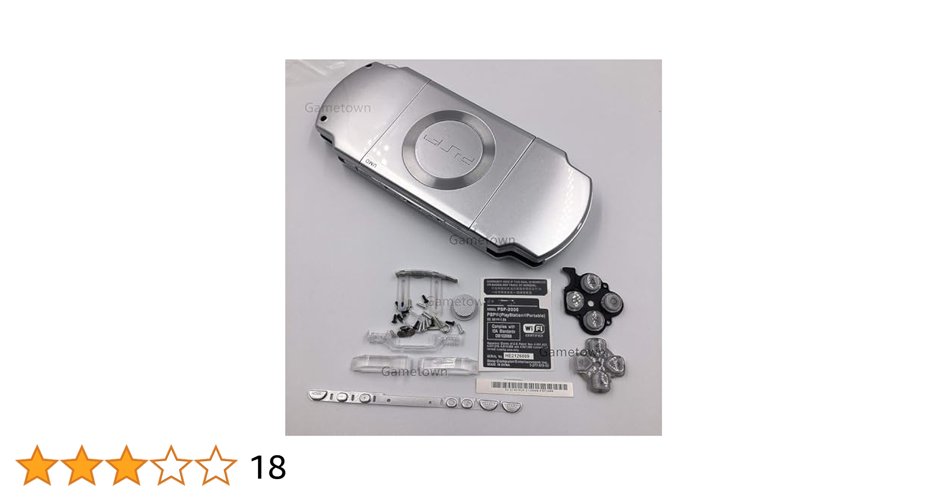 ソニー　PSP-2000  本体　専用ケース Amazon.com: New Replacement PSP 2000 Console Full Housing