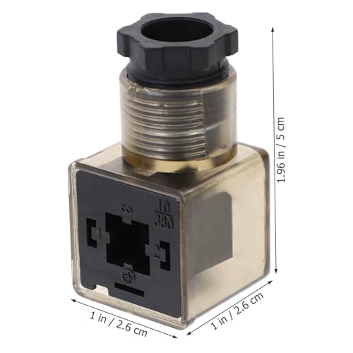 Conector de pines profesional Cabilock con diseño resistente para electroválvulas 3