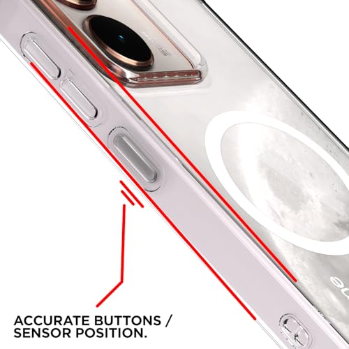 Image of Pikkme Back Cover for Realme P3 Ultra 5G Mag-Safe Shockproof PC + TPU | Protective Case Magnetic Support | Bumper Case (Transparent Mag-Safe)