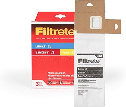 3M Filtrete 3M Eureka Style LS Micro Allergen Pkg Bolsa de vacío
