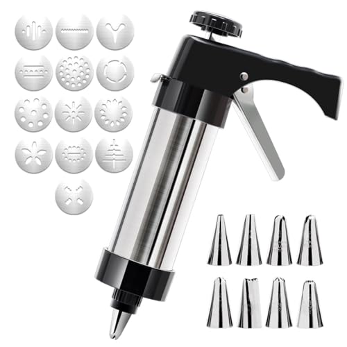 Pistolet à douille avec embouts interchangeables pour biscuits - 2